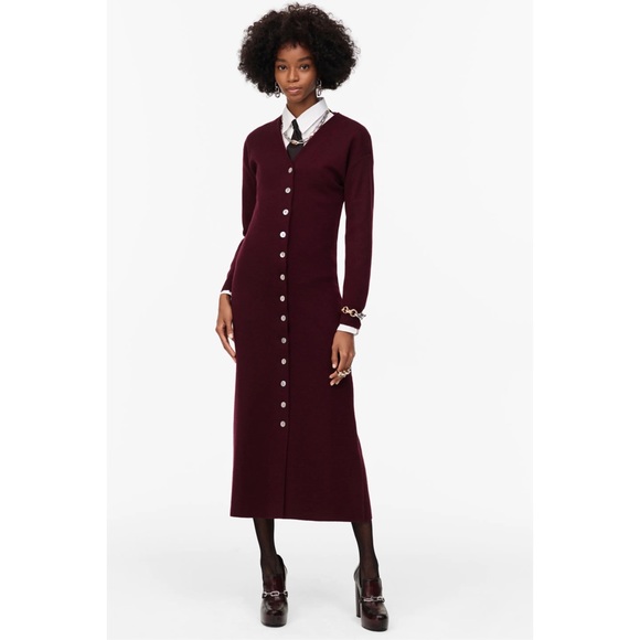 Zara buttoned knit dress Clearance
